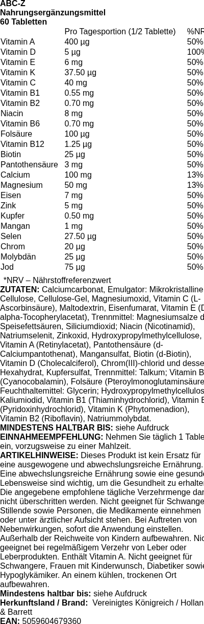 Produktetikett