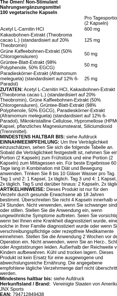 Produktetikett