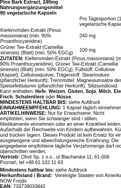 Produktetikett