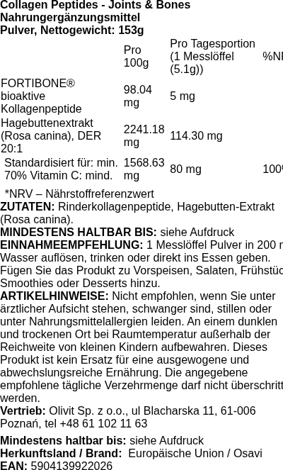 Produktetikett