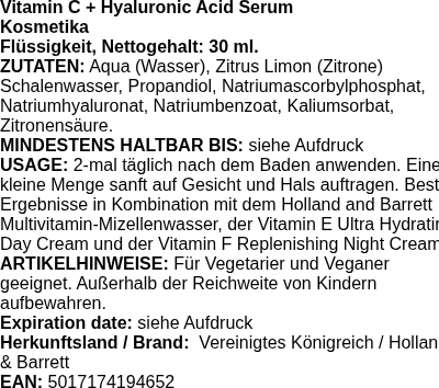 Produktetikett