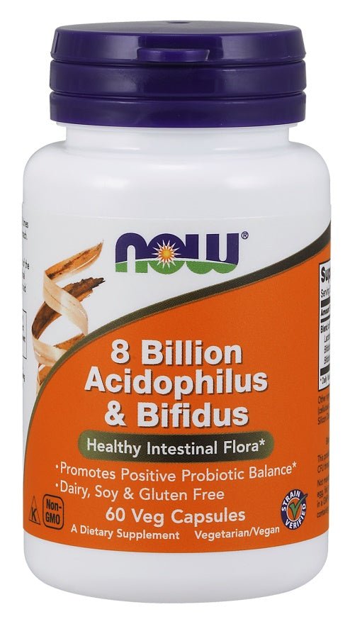 8 Billion Acidophilus & Bifidus - 60 vcaps - VitaeSupps