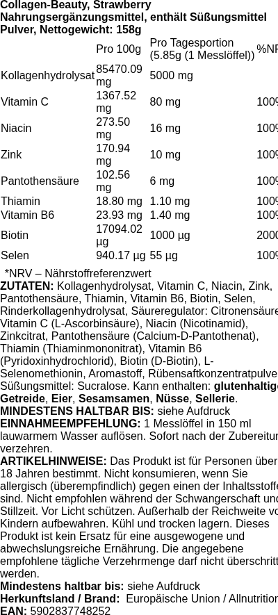 Produktetikett