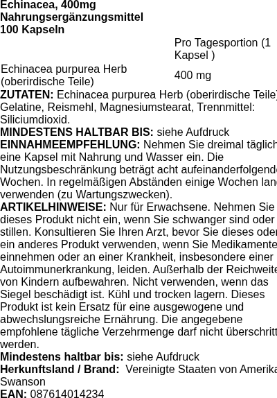 Produktetikett