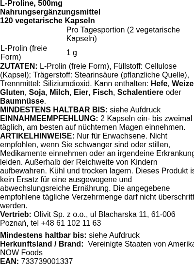 Produktetikett