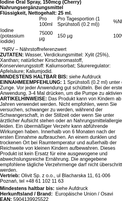 Produktetikett