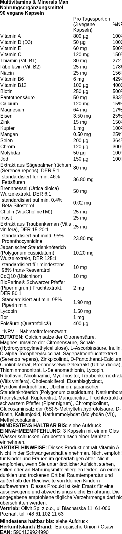 Produktetikett