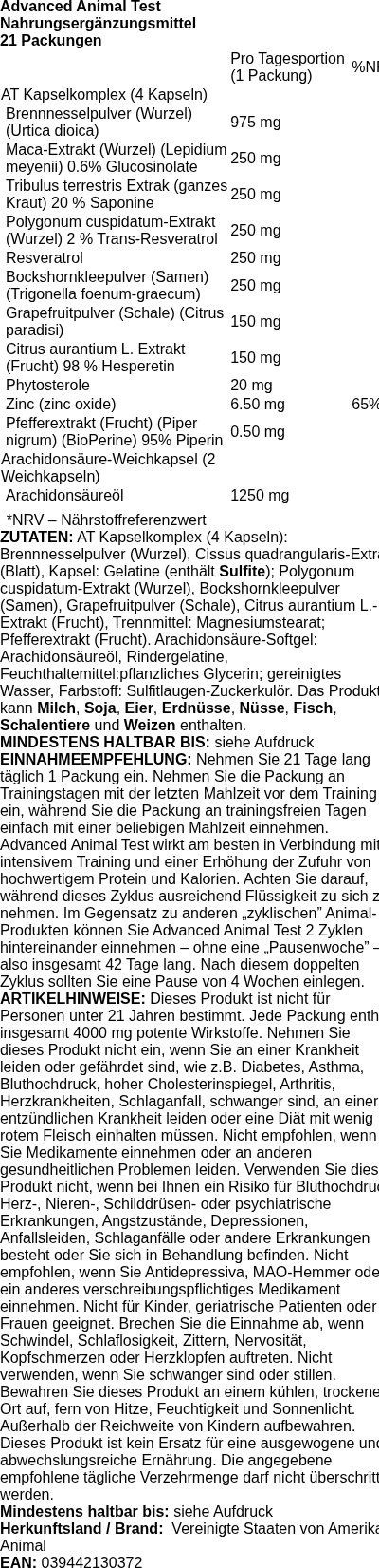 Produktetikett
