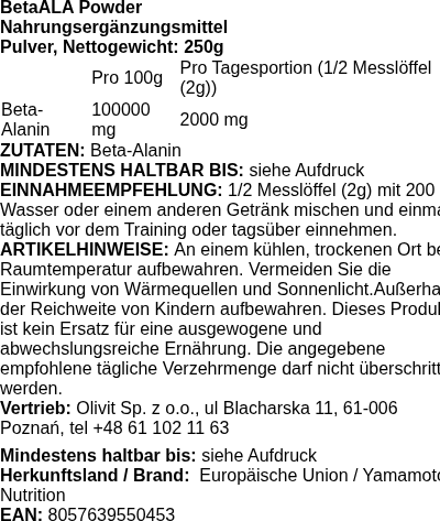 Produktetikett