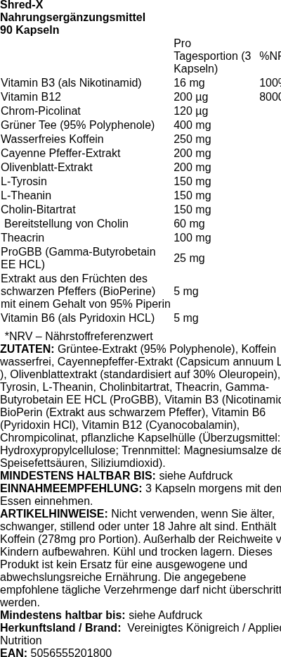 Produktetikett