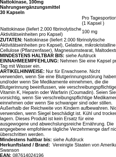 Produktetikett