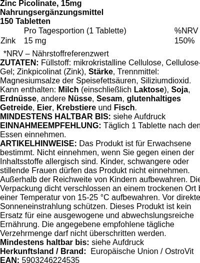 Produktetikett
