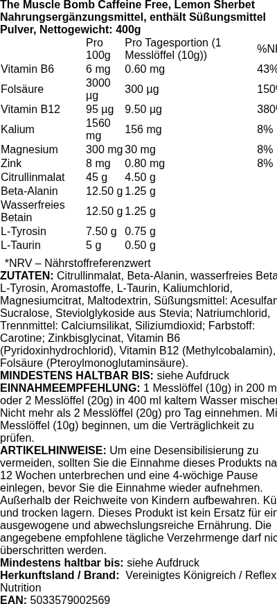 Produktetikett