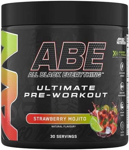 ABE - All Black Everything, Strawberry Mojito - 375 grams - VitaeSupps