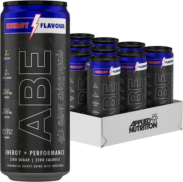 ABE Energy + Performance Cans, Energy - 12 x 330 ml. - VitaeSupps
