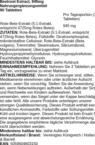 Produktetikett