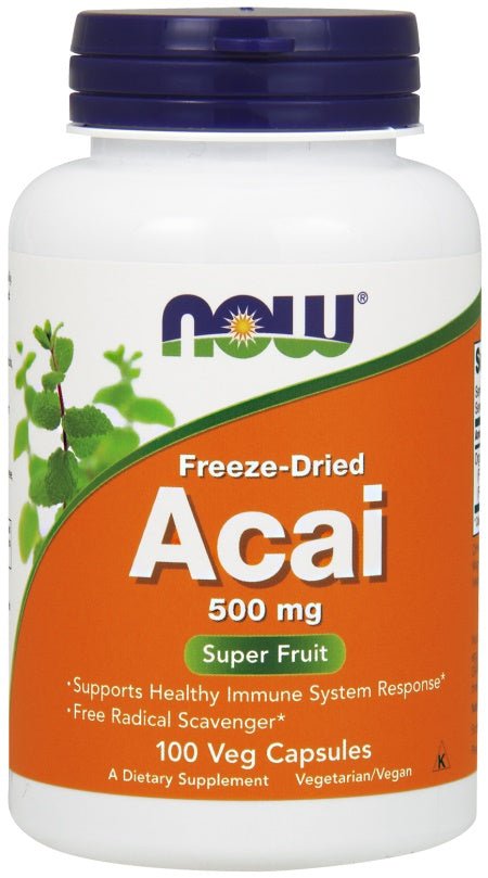 Acai, 500mg - 100 vcaps - VitaeSupps