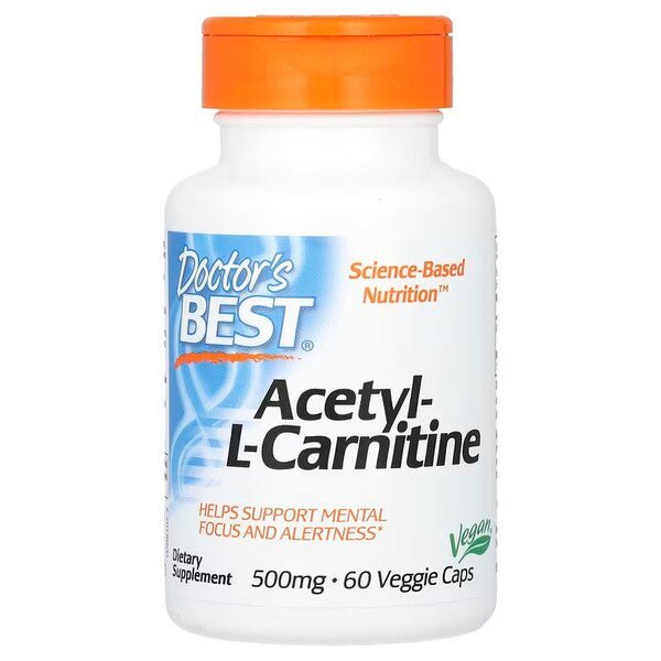 Acetyl L - Carnitine, 500mg - 60 vcaps - VitaeSupps