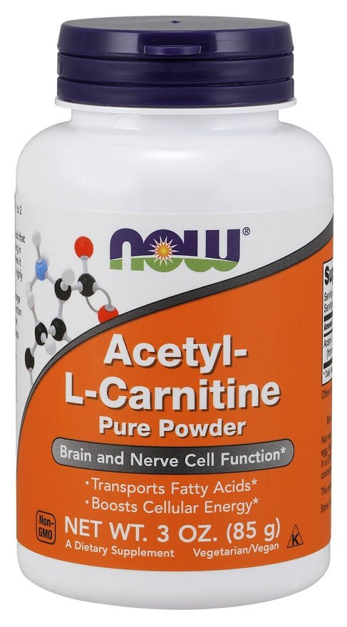 Acetyl - L - Carnitine, Pure Powder - 85 grams - VitaeSupps