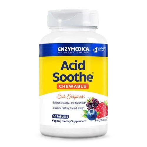 Acid Soothe Chewable, Berry - 60 tablets - VitaeSupps