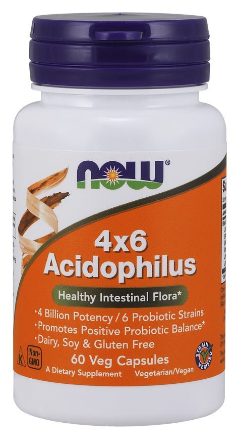 Acidophilus 4X6 - 60 vcaps - VitaeSupps