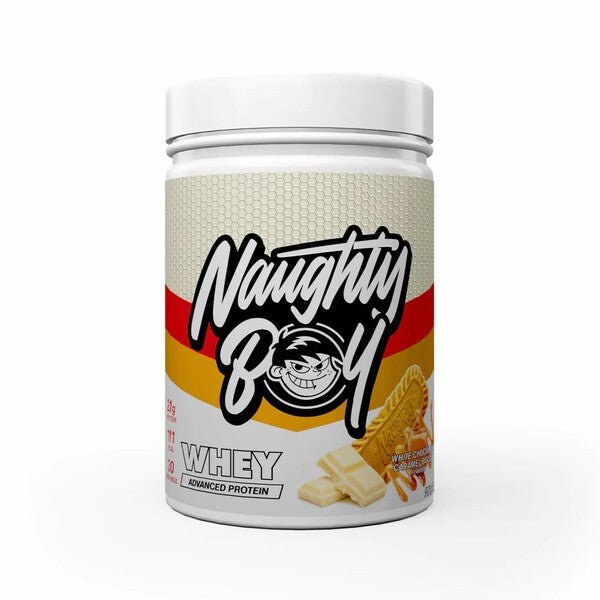 Advanced Whey, White Chocolate Caramel Biscuit - 900 grams - VitaeSupps