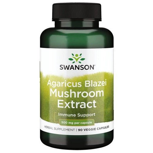 Agaricus Blazei Mushroom Extract, 500mg - 90 vcaps - VitaeSupps