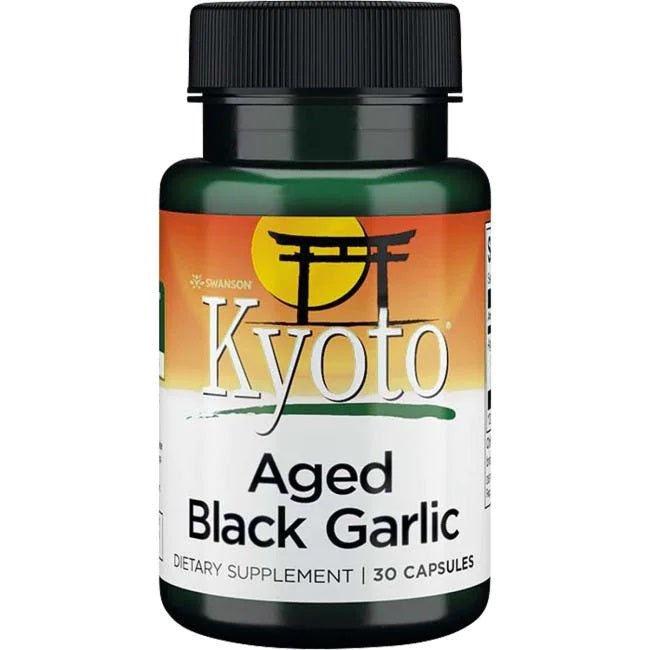 Aged Black Garlic - 30 caps - VitaeSupps
