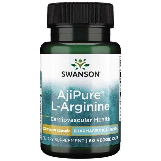 AjiPure L - Arginine, 500mg - 60 vcaps - VitaeSupps