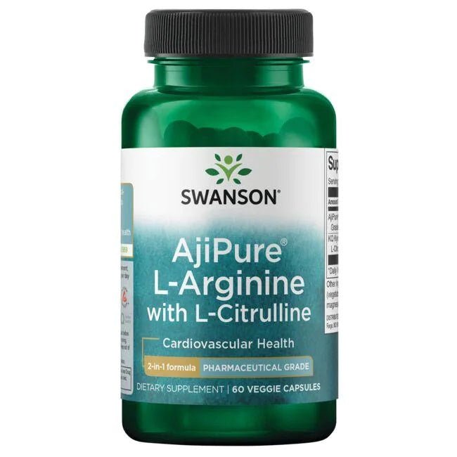 AjiPure L - Arginine with L - Citrulline - 60 vcaps - VitaeSupps