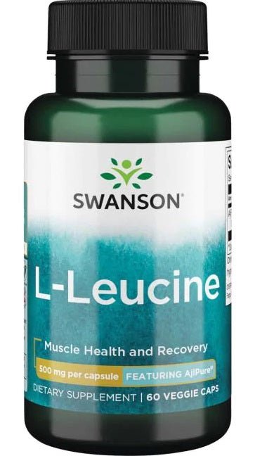 AjiPure L - Leucine, 500mg - 60 vcaps - VitaeSupps