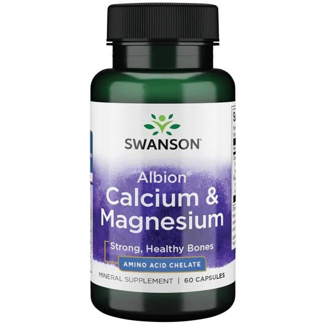 Albion Calcium & Magnesium - 60 caps - VitaeSupps