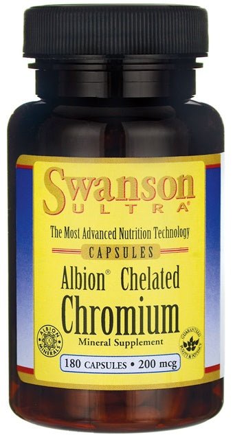 Albion Chelated Chromium, 200mcg - 180 caps - VitaeSupps