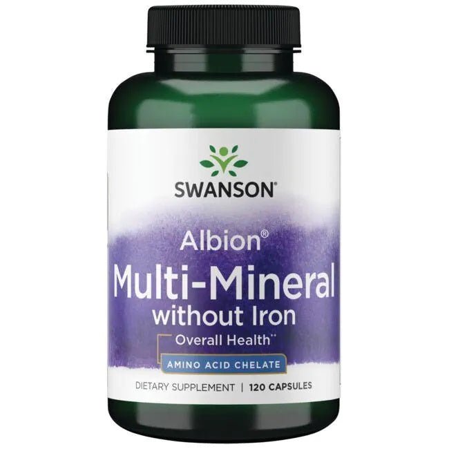 Albion Multi - Mineral without Iron - 120 caps - VitaeSupps