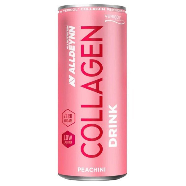 AllDeynn Collagen Drink, Peachini - 330 ml. - VitaeSupps