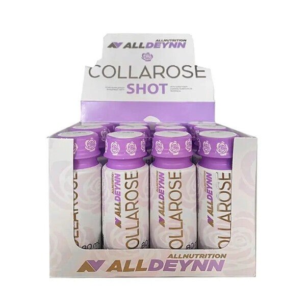AllDeynn Collarose Shot, Raspberry Wild Strawberry - 12 x 80 ml. - VitaeSupps