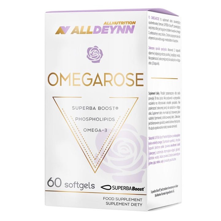 AllDeynn Omegarose - 60 softgels - VitaeSupps
