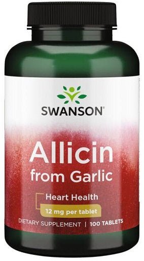 Allicin From Garlic - 100 tablets - VitaeSupps