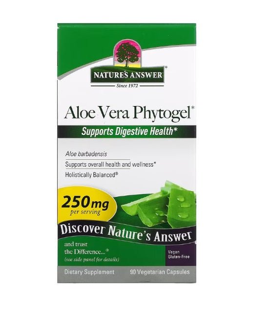 Aloe Vera, 250mg - 90 vcaps - VitaeSupps