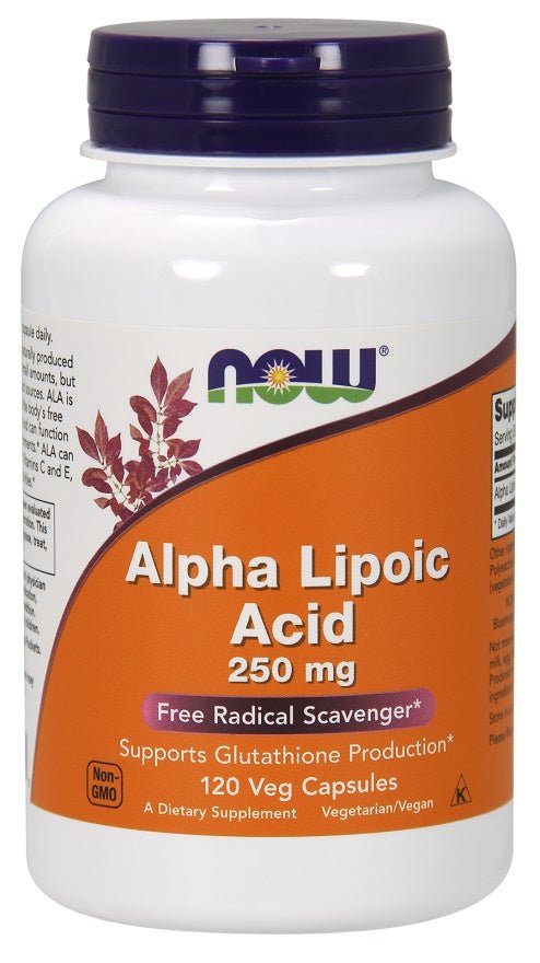 Alpha Lipoic Acid, 250mg - 120 vcaps - VitaeSupps