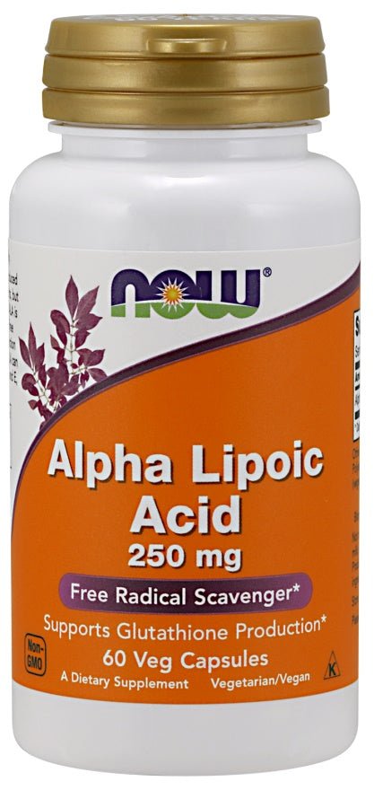 Alpha Lipoic Acid, 250mg - 60 vcaps - VitaeSupps
