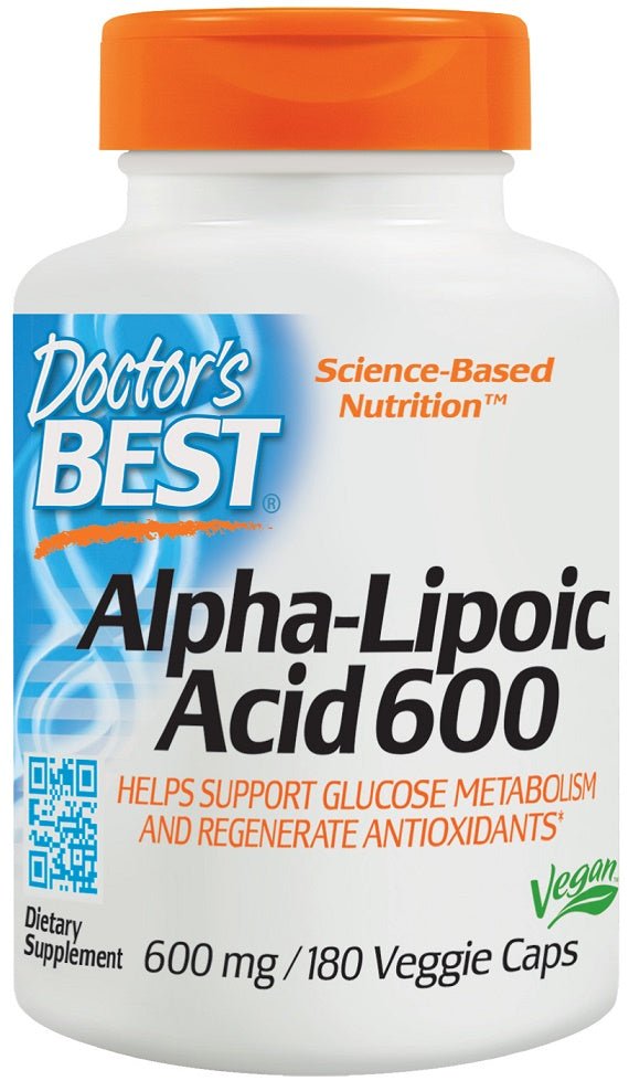 Alpha - Lipoic Acid, 600mg - 180 vcaps - VitaeSupps