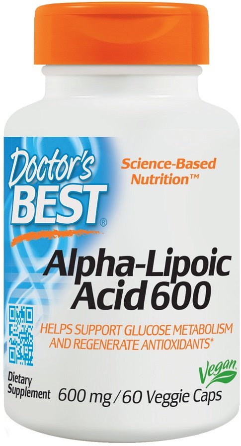 Alpha - Lipoic Acid, 600mg - 60 vcaps - VitaeSupps