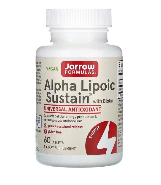 Alpha Lipoic Sustain with Biotin - 60 tablets - VitaeSupps