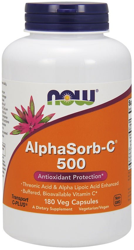 AlphaSorb - C, 500mg - 180 vcaps - VitaeSupps