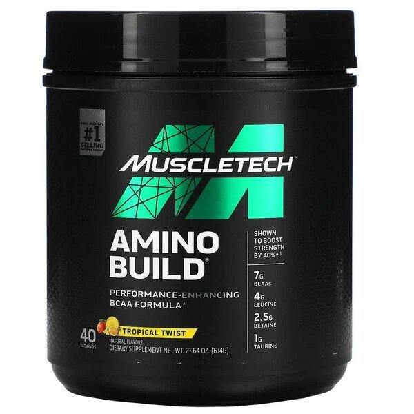 Amino Build, Tropical Twist (EAN 631656715804) - 614 grams - VitaeSupps