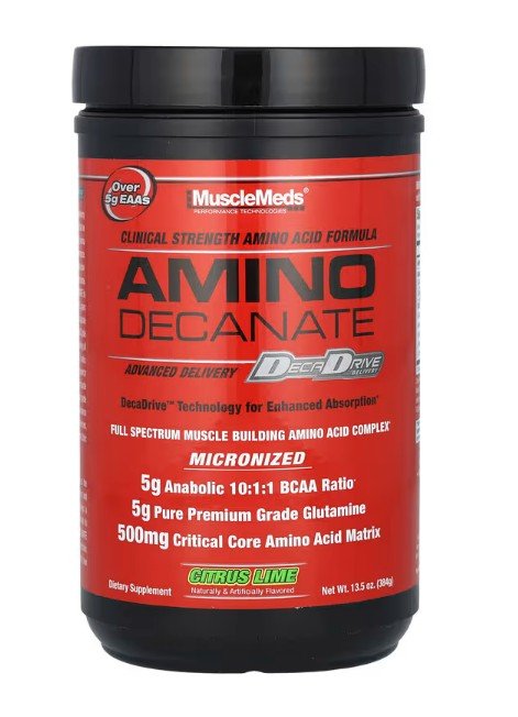 Amino Decanate, Citrus Lime - 384 grams - VitaeSupps