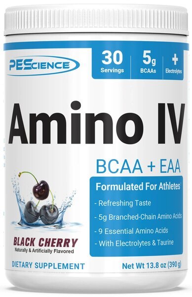 Amino IV, Black Cherry - 390 grams - VitaeSupps