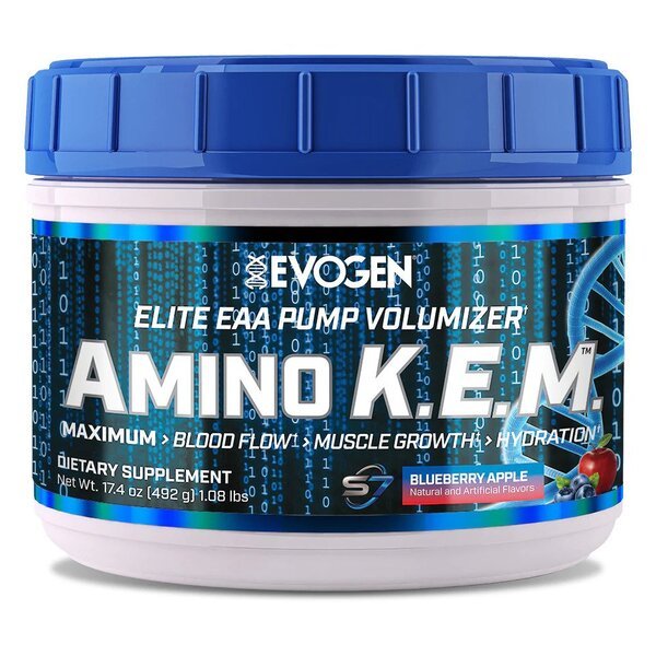 Amino K.E.M. EAA, Blueberry Apple - 492 grams - VitaeSupps