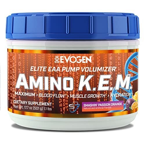 Amino K.E.M. EAA, Smashin' Passion Orange - 501 grams - VitaeSupps